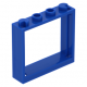 LEGO ablakkeret 1×4×3, kék (60594)